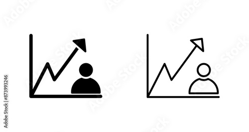 Business Growth Vector Icon