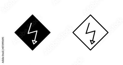 Free Download High Voltage Vector Icon - GFXLoad