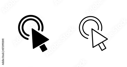 Click Vector Icon