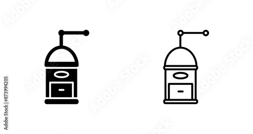 Coffee Grinder Vector Icon