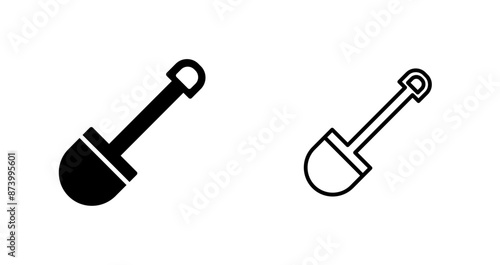 Hand Shovel Vector Icon