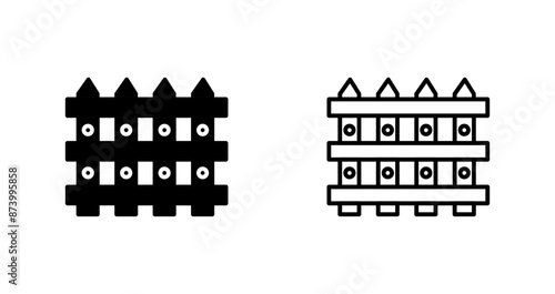 Fence Vector Icon