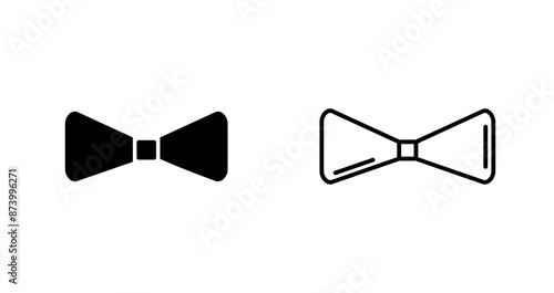 Bow Tie Vector Icon