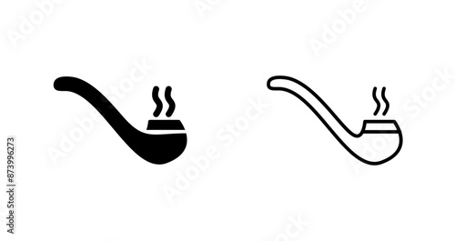 Smoking Pipe Vector Icon