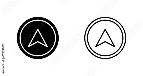 Free Download Navigation Vector Icon - GFXLoad