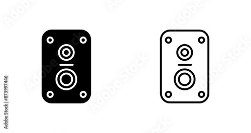 Speaker Vector Icon