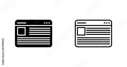 Blogging Services Vector Icon