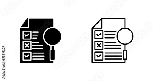 Case Study Vector Icon
