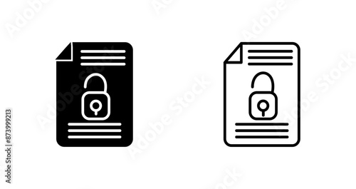Confidentiality Vector Icon