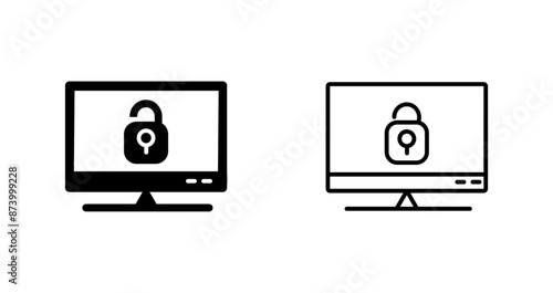 Closed Access Vector Icon