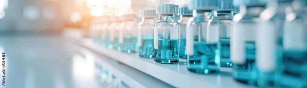 Medication delivery via pneumatic tubes in a futuristic clinic, Medication Clinic, efficient healthcare Medication delivery via pneumatic tubes in a futuristic clinic, Medication Clinic, efficient healthcare