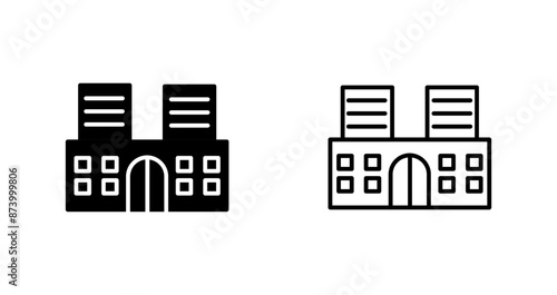 Hotel Vector Icon