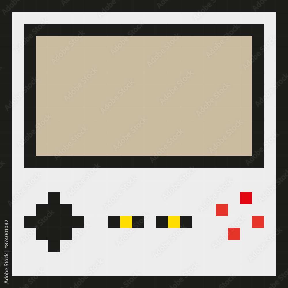 Fototapeta premium Pixelated Vector Art