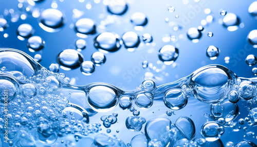 泡のある背景,Generative AI AI画像
