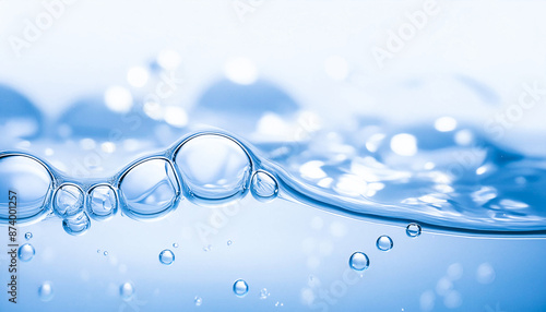 泡のある背景,Generative AI AI画像