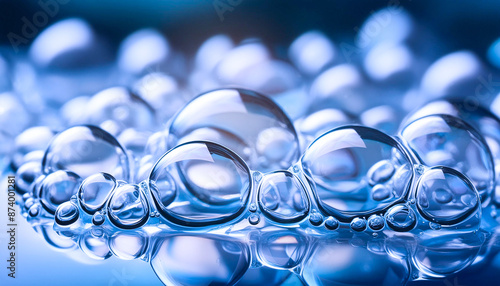泡のある背景,Generative AI AI画像