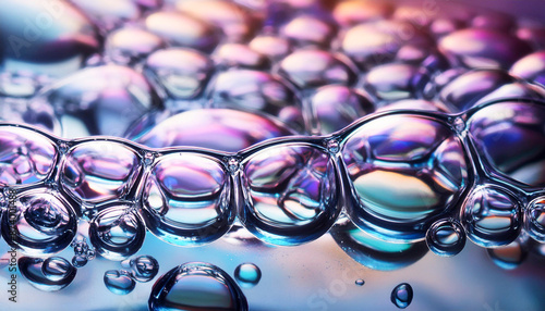 泡のある背景,Generative AI AI画像