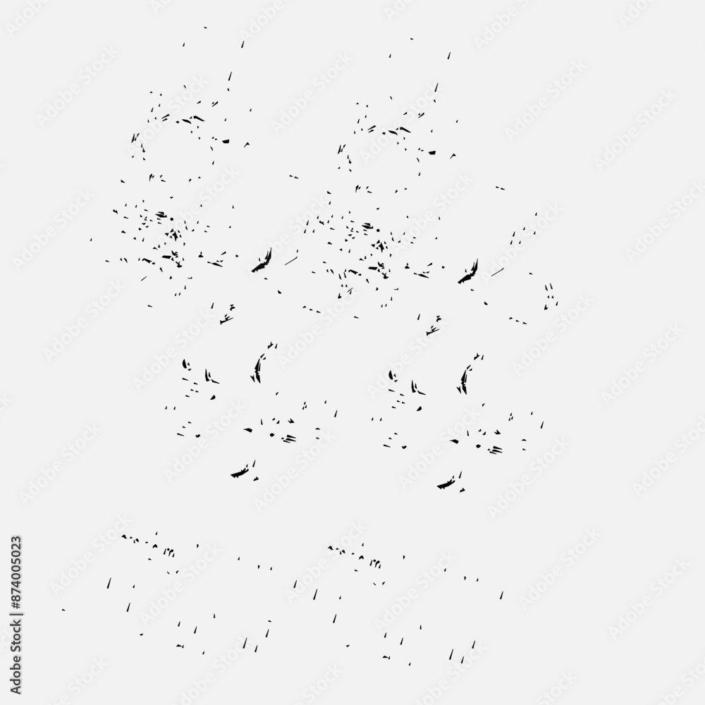 Fototapeta premium Vintage texture white abstract background. Vector illustration glitter particles.