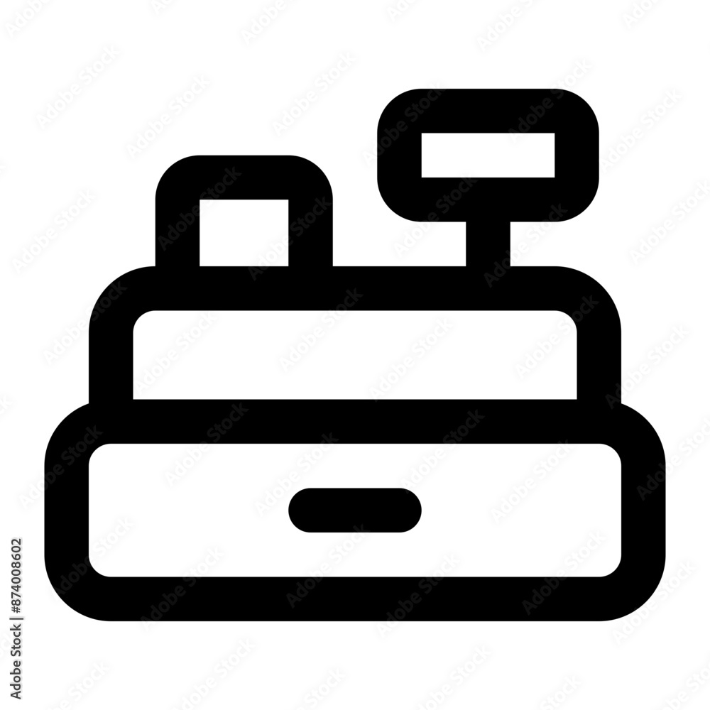 cash register icon for illustration cash register icon for illustration