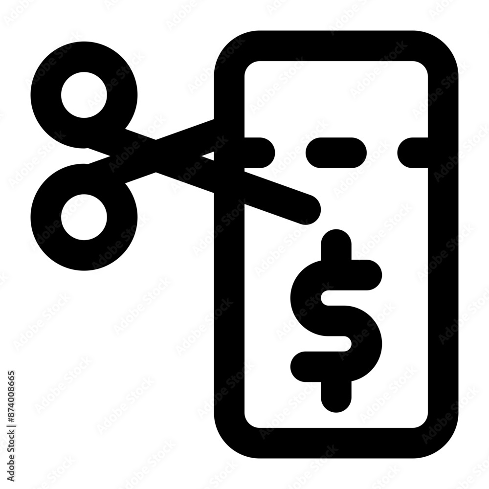 price cut icon for illustration price cut icon for illustration