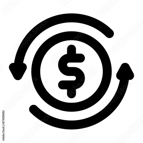 refund icon for illustration