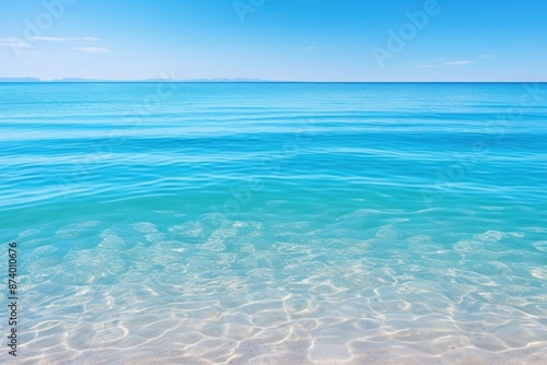 Blue water border sea backgrounds outdoors.