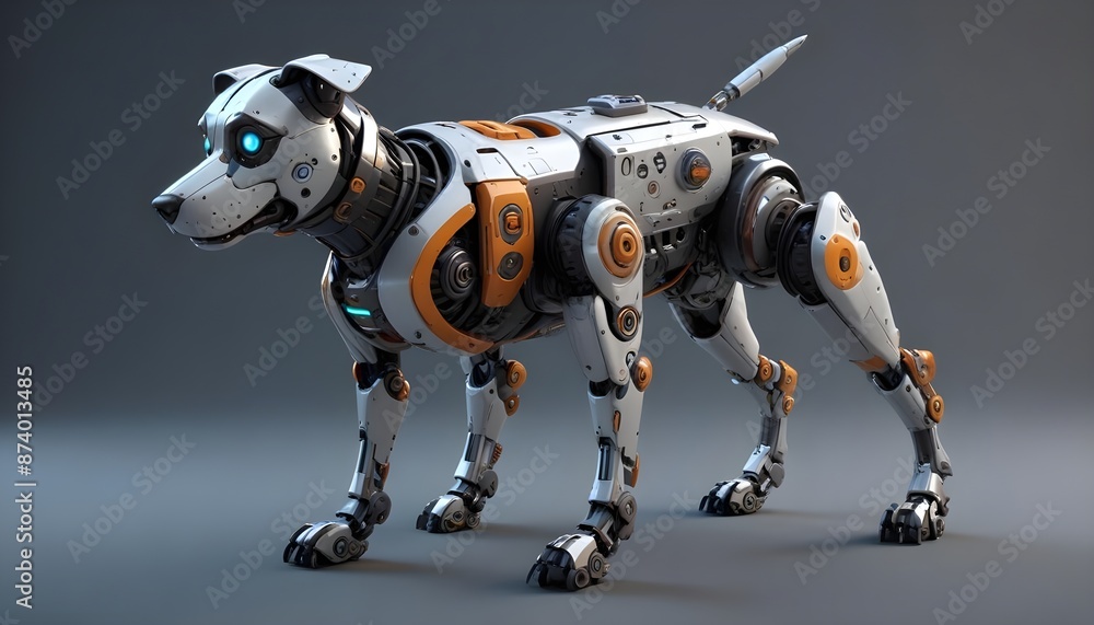 3D dog robot 3D dog robot