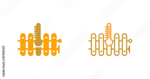 Radiator Vector Icon