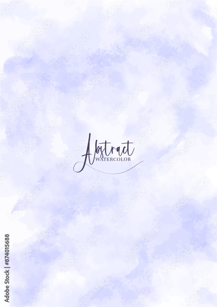 Naklejka premium Abstract watercolor paint background art