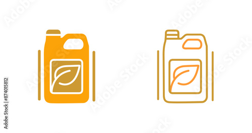 Fuel Gallon Vector Icon
