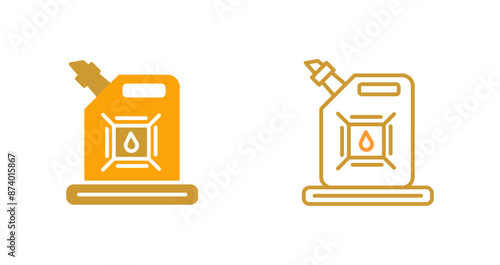 Gasoline Vector Icon