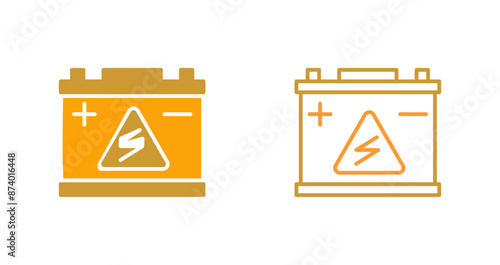 Accumulator Vector Icon