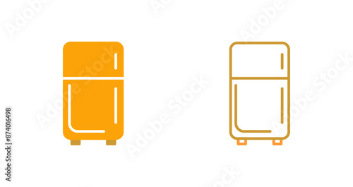 Refrigerator Vector Icon