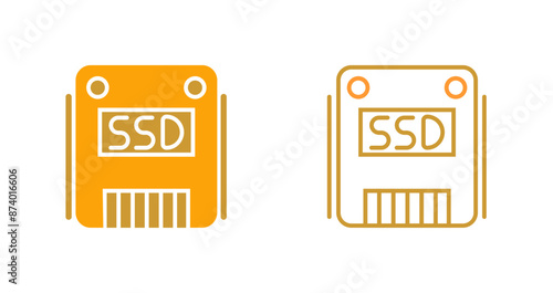 SSD Vector Icon