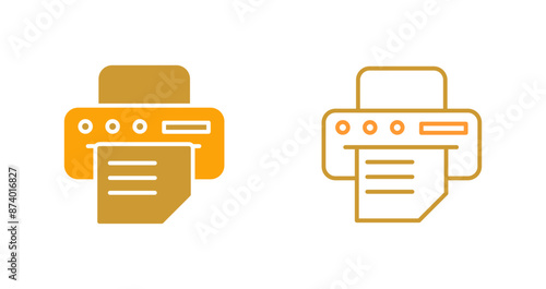 Printer Vector Icon