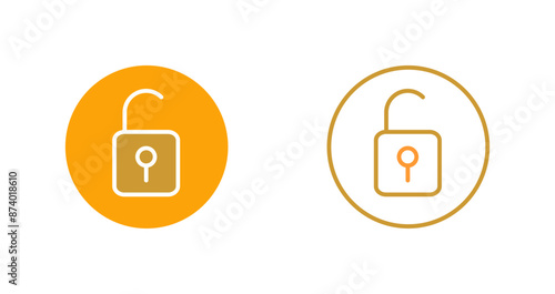 Open Lock Vector Icon
