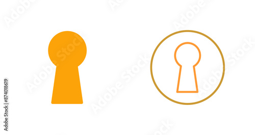 Keyhole Vector Icon