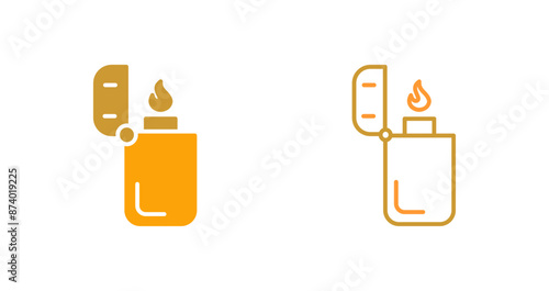 Lighter Vector Icon