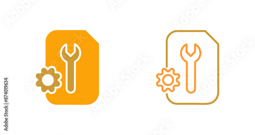 Configuration Vector Icon