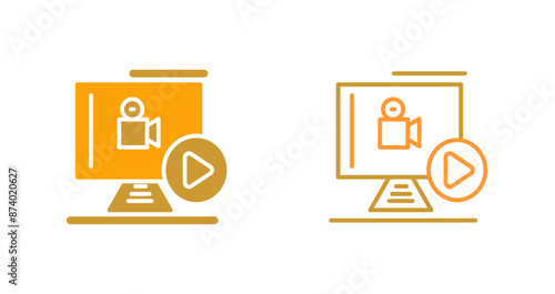 Play Button Vector Icon