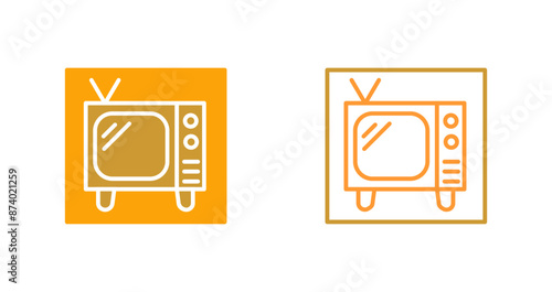 Television Vector Icon