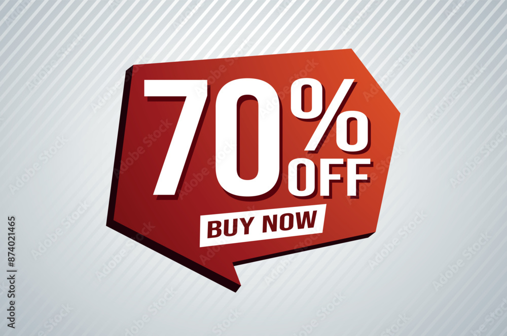 70% seventy percent off buy now poster banner graphic design icon logo sign symbol social media website coupon
70% seventy percent off buy now poster banner graphic design icon logo sign symbol social media website coupon