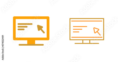 Screen Vector Icon