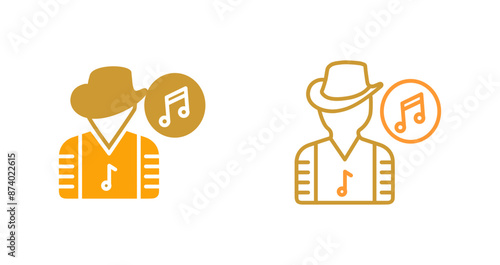Musician Vector Icon