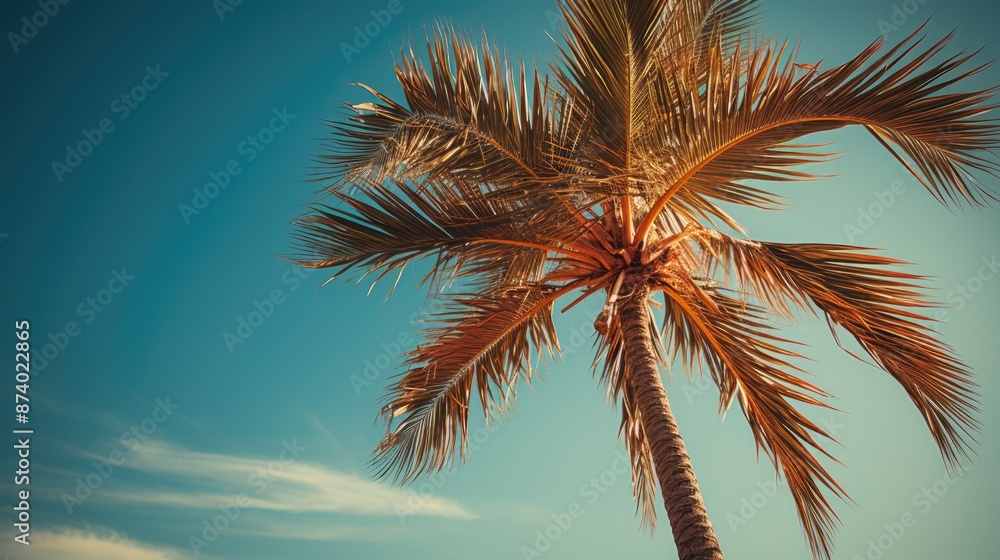 palm tree against sky palm tree against sky