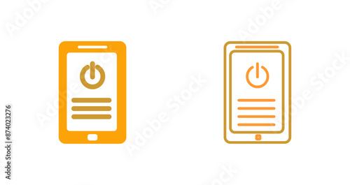 Shutdown Button Vector Icon