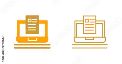 Blog Vector Icon
