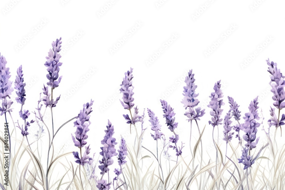 Naklejka premium Lavender backgrounds blossom flower.