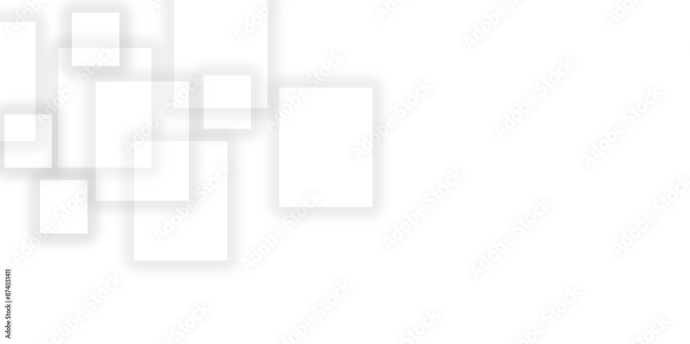 Abstract white background design with layers of textured white transparent material in triangle and squares shapes. White color technology concept geometric line vector white light grey background. Abstract white background design with layers of textured white transparent material in triangle and squares shapes. White color technology concept geometric line vector white light grey background.