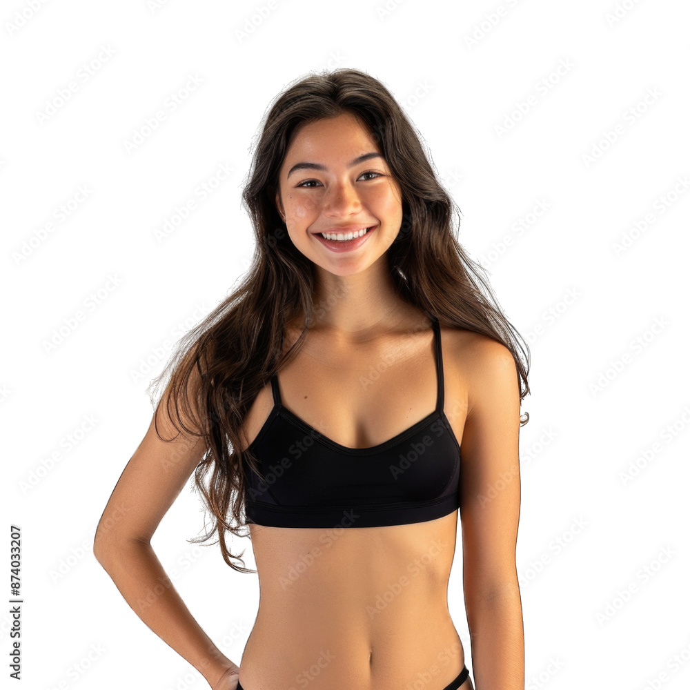 Beautiful woman in bikini. Transparent background or PNG file. Beautiful woman in bikini. Transparent background or PNG file.